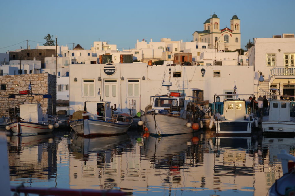 Naoussa harbour Paros