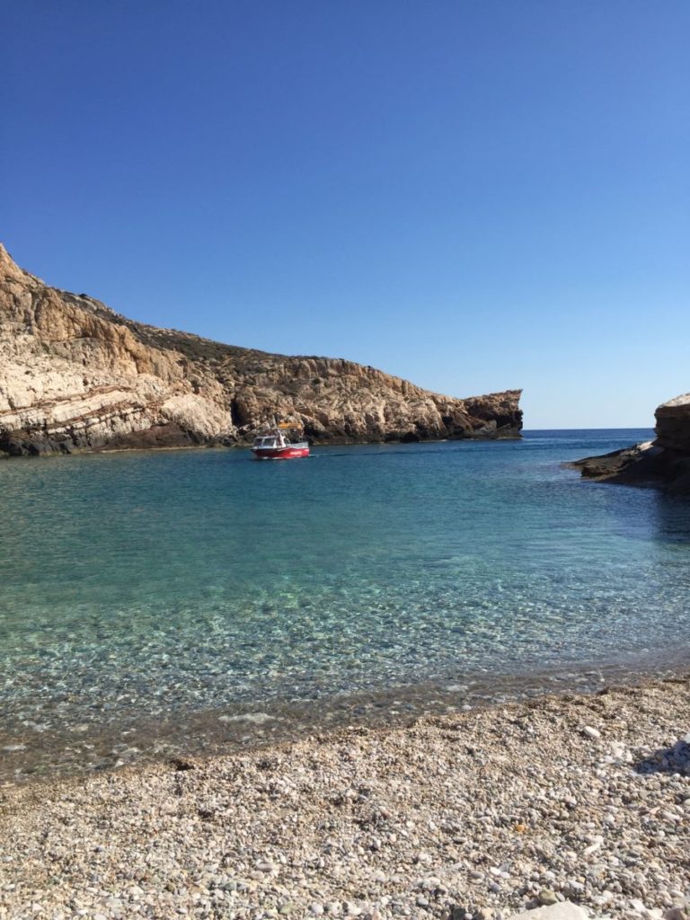 Folegandros beach